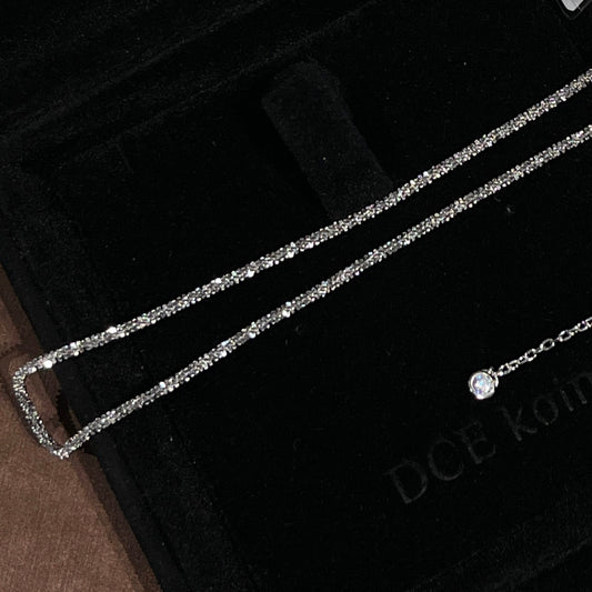 キラキラ チェーン ネックレス