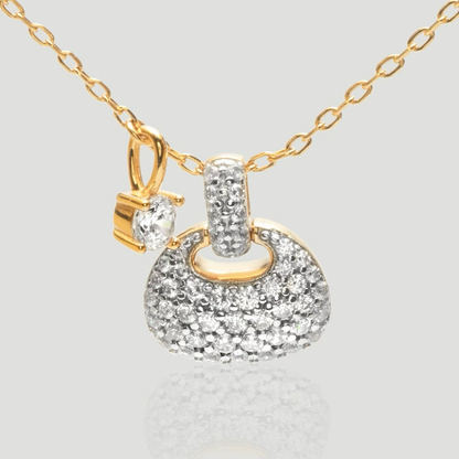 バイカラーMini Bag ネックレス